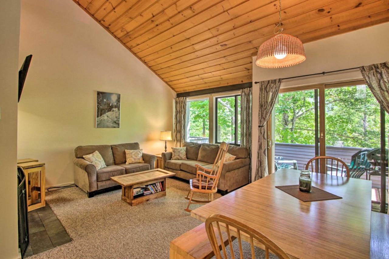 Village Of Loon Mtn Condo With Fireplace And Balcony! لينكون المظهر الخارجي الصورة