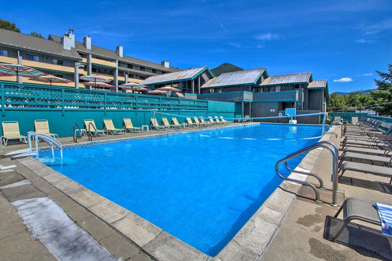 Village Of Loon Mtn Condo With Fireplace And Balcony! لينكون المظهر الخارجي الصورة
