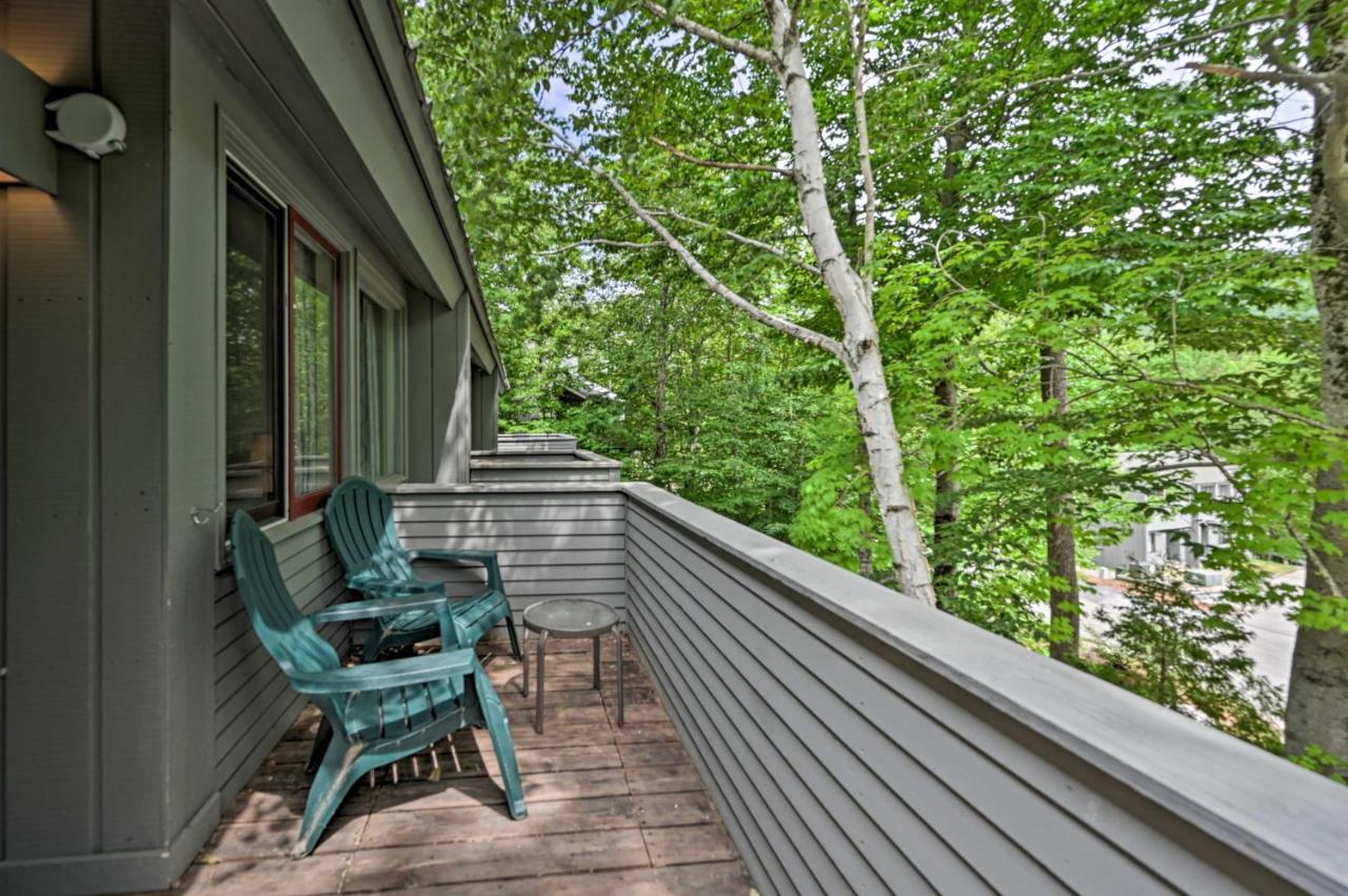 Village Of Loon Mtn Condo With Fireplace And Balcony! لينكون المظهر الخارجي الصورة
