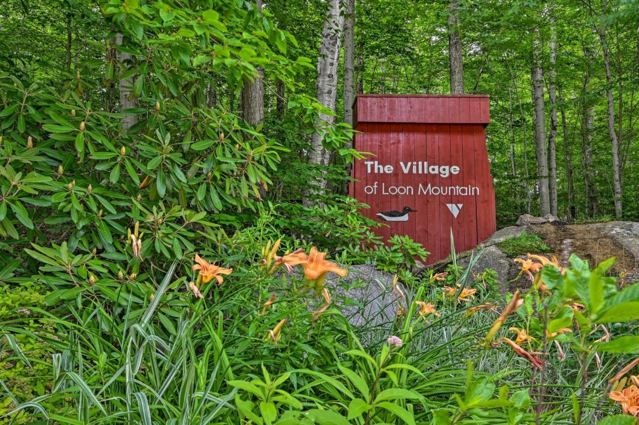 Village Of Loon Mtn Condo With Fireplace And Balcony! لينكون المظهر الخارجي الصورة